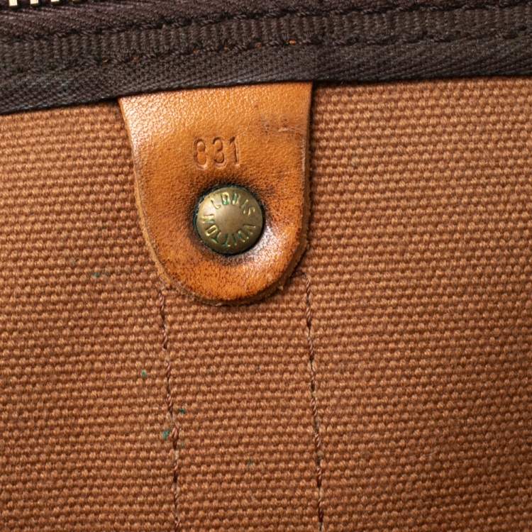 Pre Owned Louis Vuitton Monogram Canvas Keepall 45 Bag