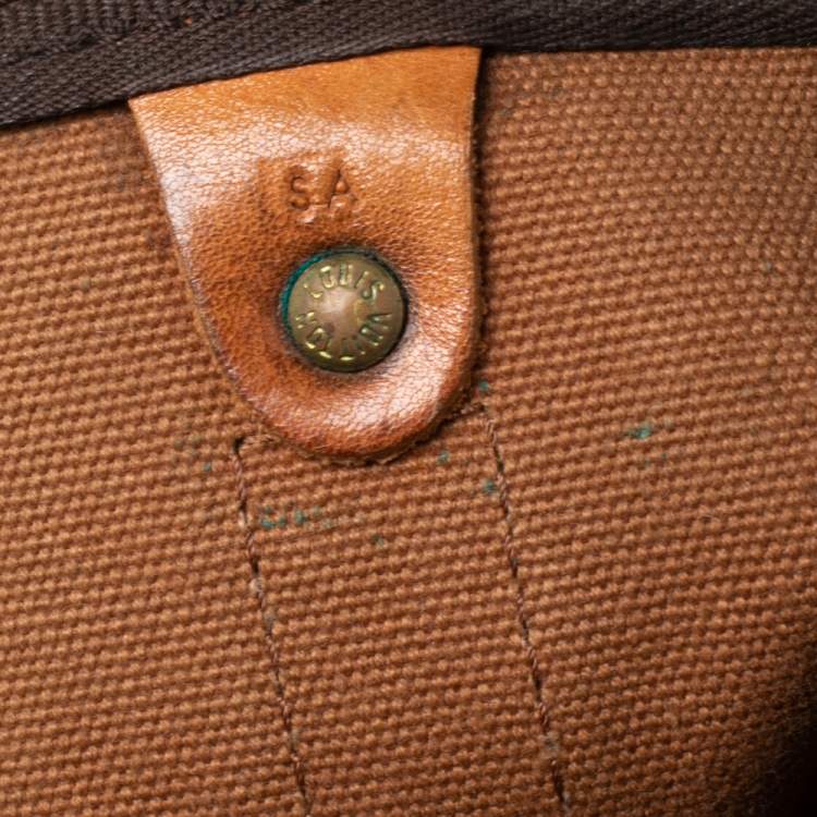 Pre Owned Louis Vuitton Monogram Canvas Keepall 45 Bag