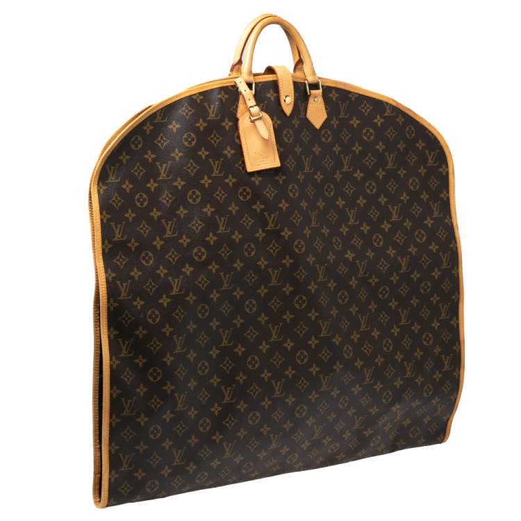 Pre Owned Louis Vuitton Monogram Canvas and Leather Garment Cover