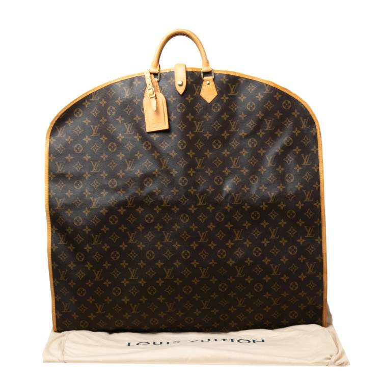 Pre Owned Louis Vuitton Monogram Canvas and Leather Garment Cover