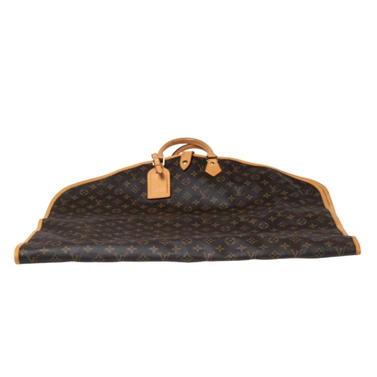 Pre Owned Louis Vuitton Monogram Canvas and Leather Garment Cover