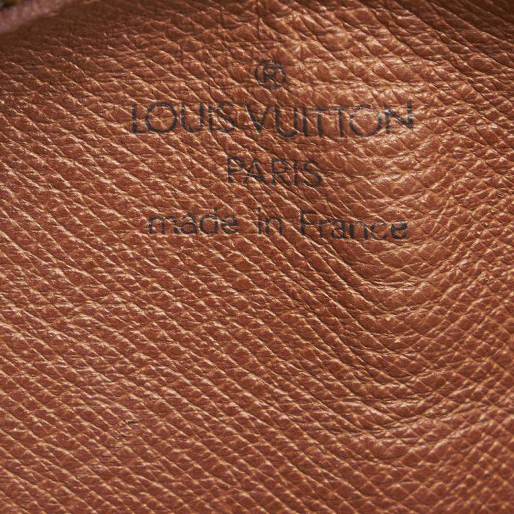 Pre Owned Louis Vuitton Brown Monogram Coated Canvas Papillon 30 Top Handle Bag
