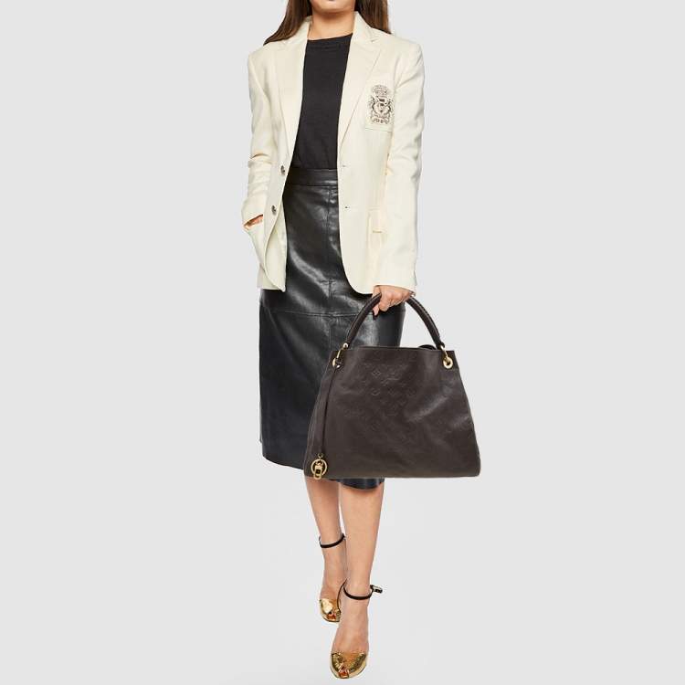 Louis Vuitton Terre Monogram Empreinte Leather Artsy MM Bag