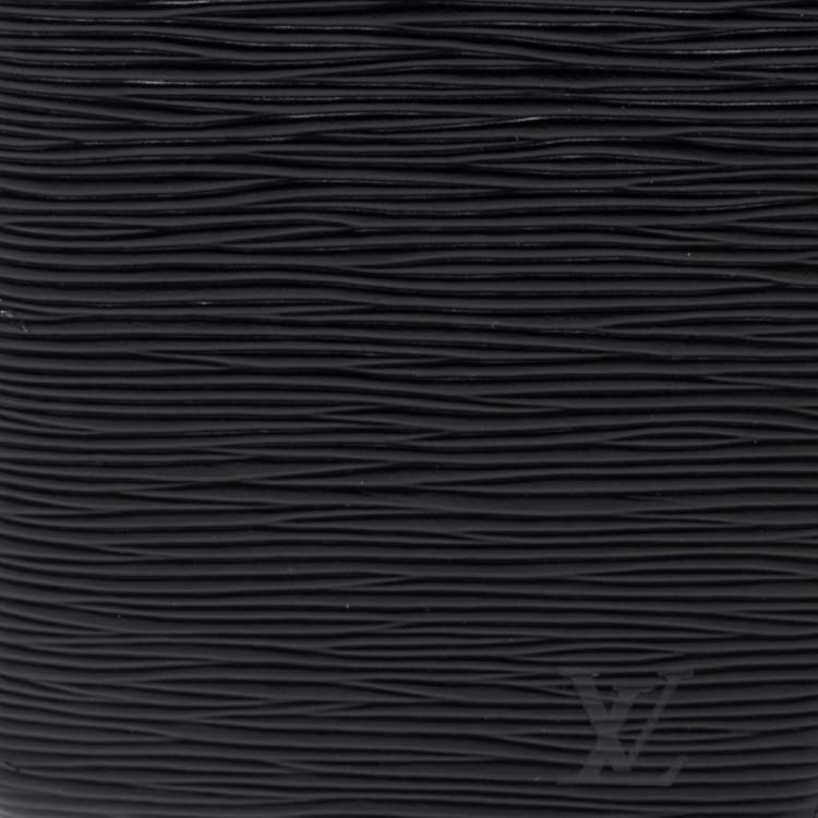 Pre Owned Louis Vuitton Black Epi Leather Geode Organizer Zippy Wallet