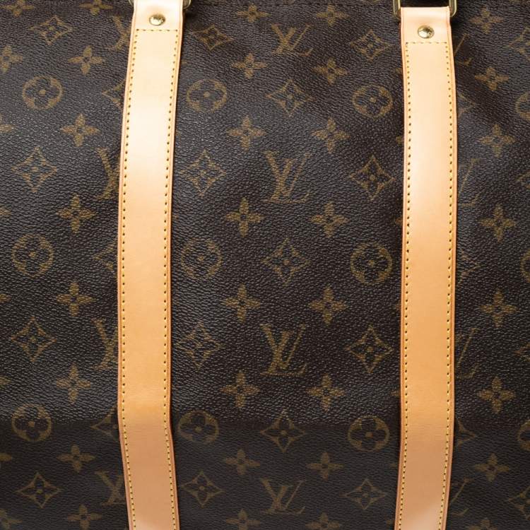 Pre Owned Louis Vuitton Monogram Canvas Keepall 55 Bag