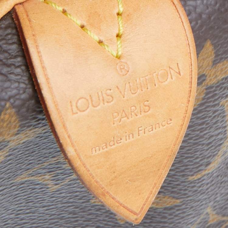 Pre Owned Louis Vuitton Monogram Canvas Speedy 25 Bag