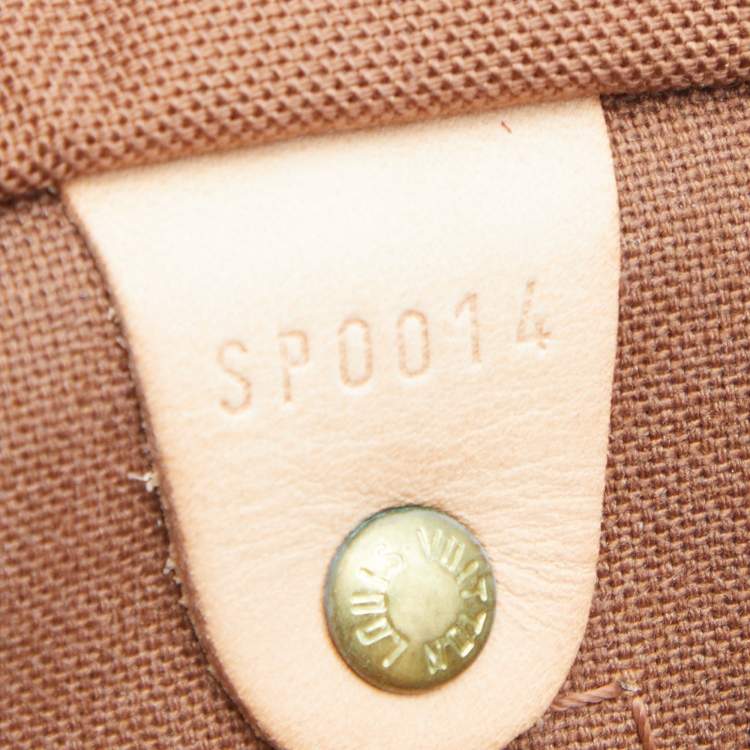 Pre Owned Louis Vuitton Monogram Canvas Speedy 25 Bag