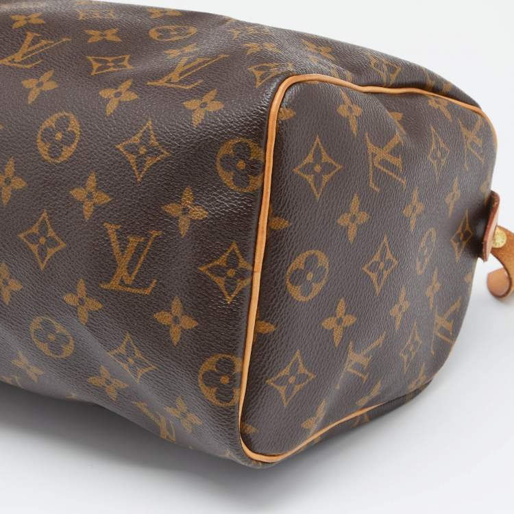 Pre Owned Louis Vuitton Monogram Canvas Speedy 25 Bag