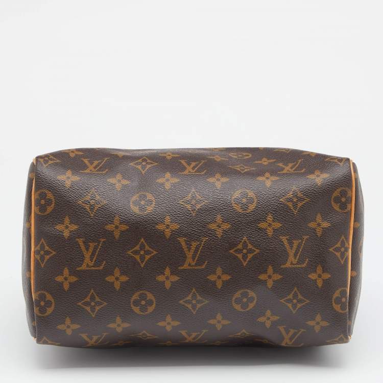 Pre Owned Louis Vuitton Monogram Canvas Speedy 25 Bag