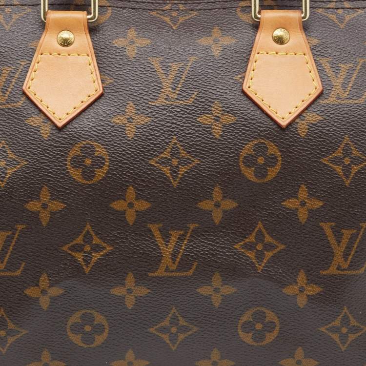 Pre Owned Louis Vuitton Monogram Canvas Speedy 25 Bag