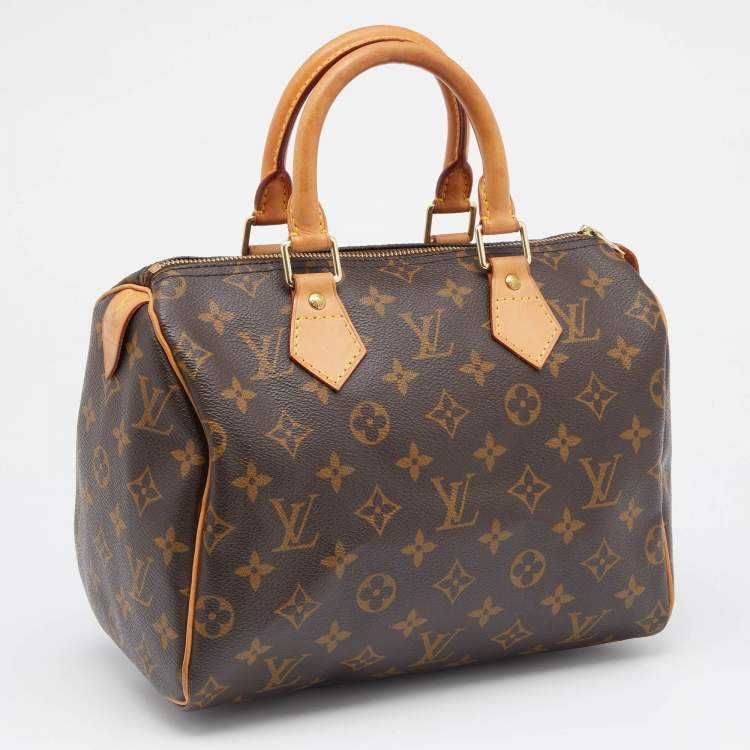 Pre Owned Louis Vuitton Monogram Canvas Speedy 25 Bag
