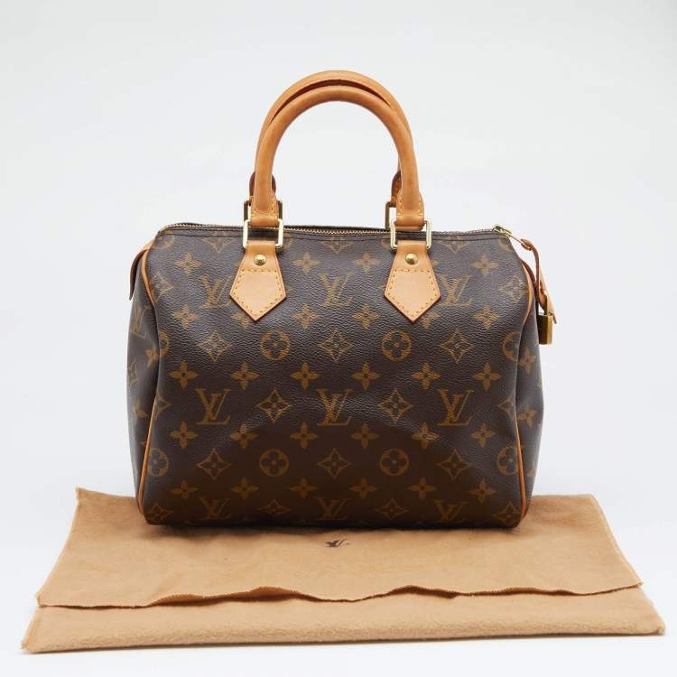 Pre Owned Louis Vuitton Monogram Canvas Speedy 25 Bag