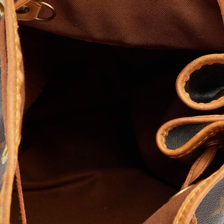 Pre Owned Louis Vuitton Monogram Canvas Montsouris Backpack GM Bag