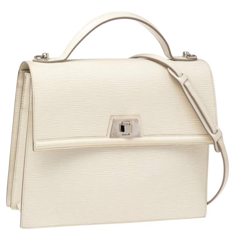 مملوكة مسبقًا Louis Vuitton Jaune Pale Epi Leather Sevigne GM Bag