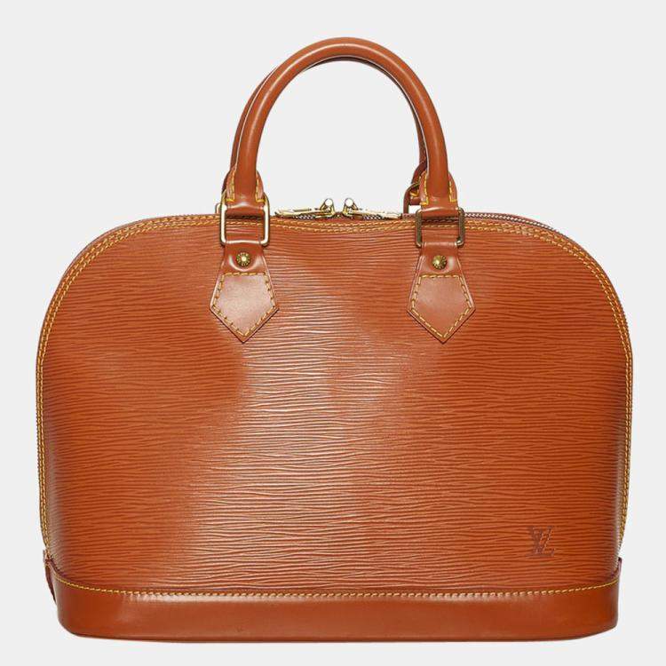 louis vuitton brown epi leather