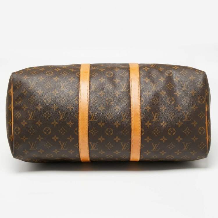 Pre Owned Louis Vuitton Monogram Canvas Keepall 50 Bag