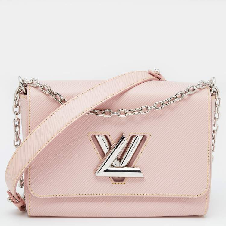 Louis Vuitton Crossbody Twist Epi Studded PM Rose Ballerine in Leather with  Silver-tone - US