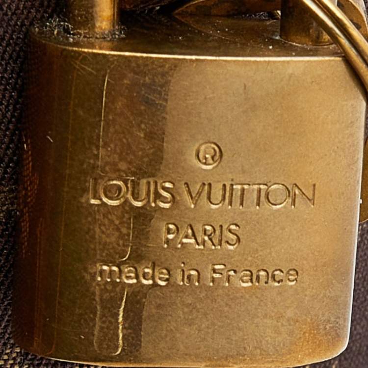 Pre Owned Louis Vuitton Monogram Mini Lin Canvas Speedy 30 Bag