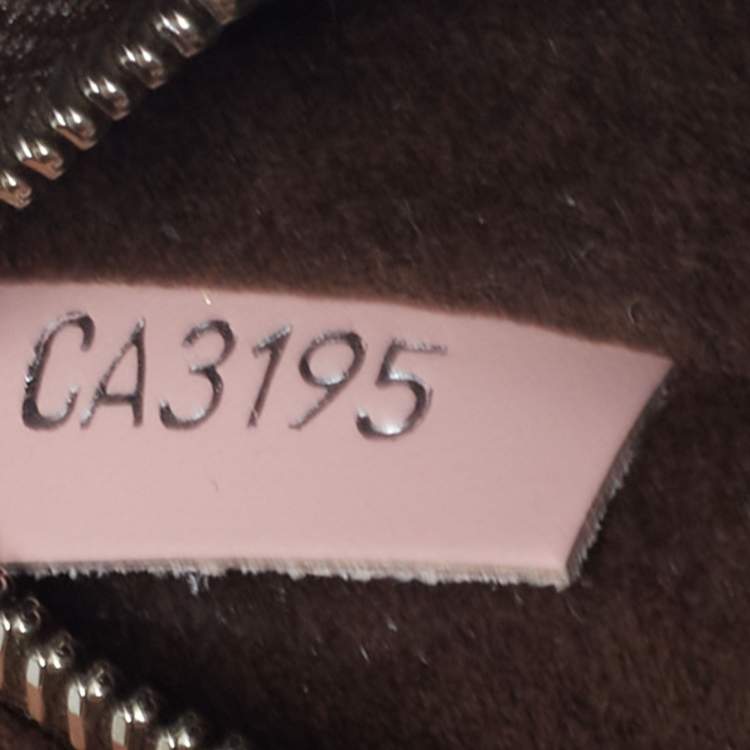 Pre Owned Louis Vuitton Rose Ballerine Epi Leather Cluny BB Bag
