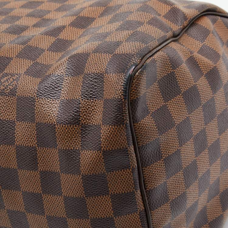 مملوكة مسبقًا Louis Vuitton Damier Ebene Canvas Speedy 35 Bag