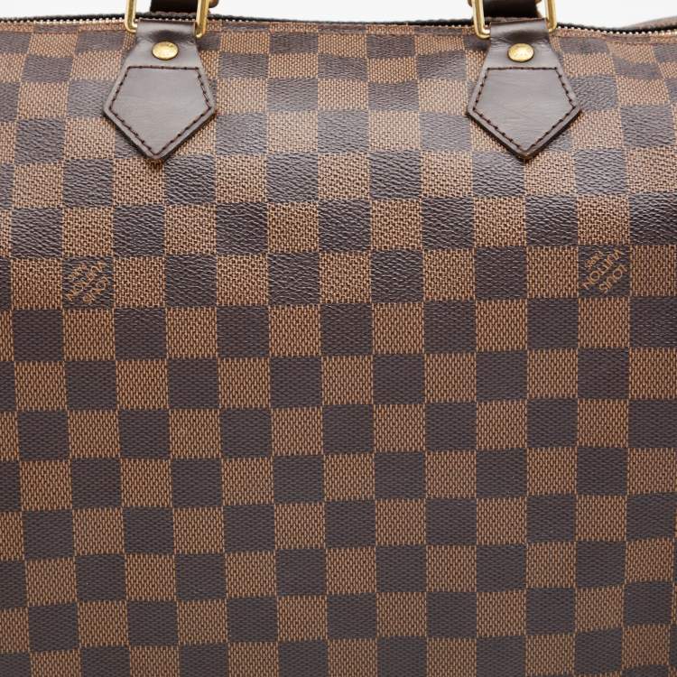 مملوكة مسبقًا Louis Vuitton Damier Ebene Canvas Speedy 35 Bag