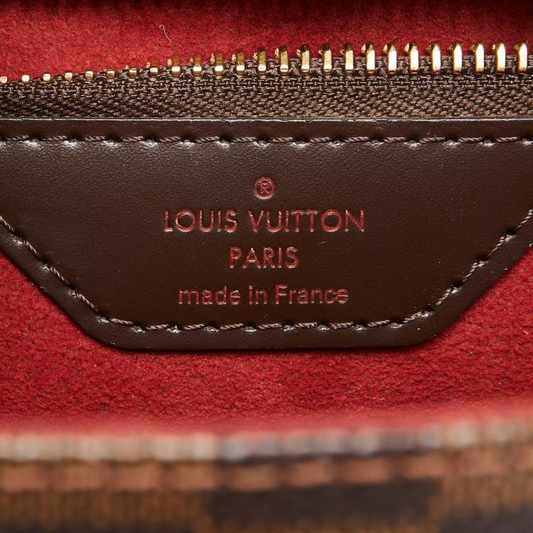 Pre Owned Louis Vuitton Damier Ebene Canvas Bergamo MM Bag
