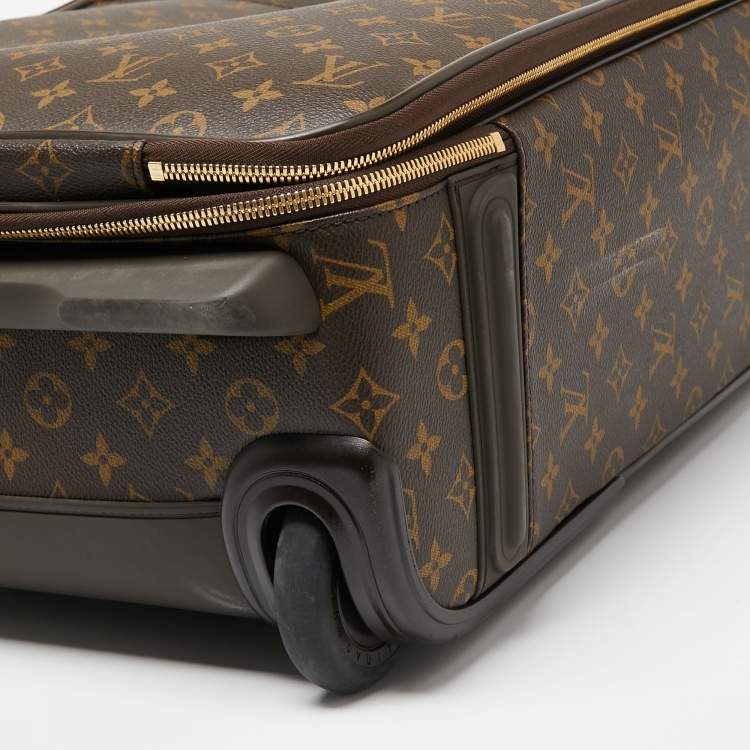 Pre Owned Louis Vuitton Monogram Canvas Pegase Legere 55 Luggage