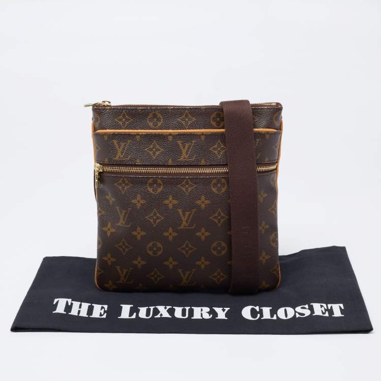 Pre Owned Louis Vuitton Monogram Canvas Valmy Pochette Bag