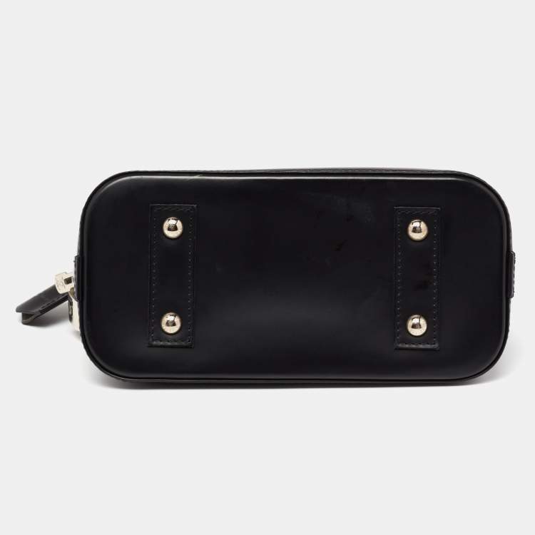 Pre Owned Louis Vuitton Black Epi Leather Alma BB Bag