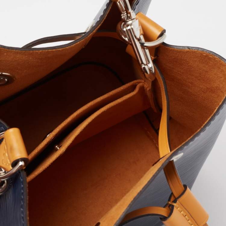 Pre Owned Louis Vuitton Indigo/Safran Epi Leather NeoNoe BB Bag