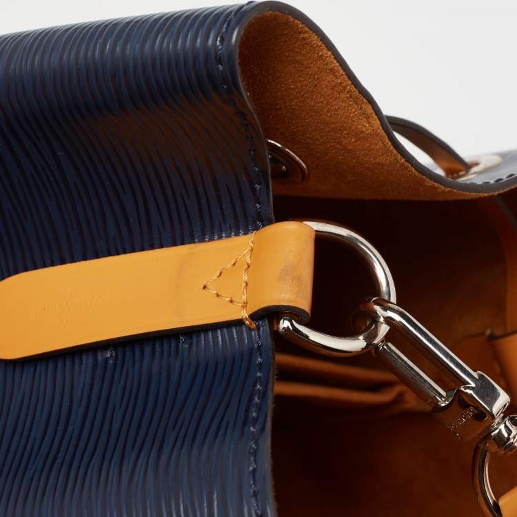 Pre Owned Louis Vuitton Indigo/Safran Epi Leather NeoNoe BB Bag
