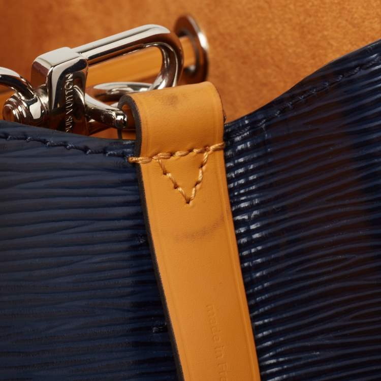 Pre Owned Louis Vuitton Indigo/Safran Epi Leather NeoNoe BB Bag