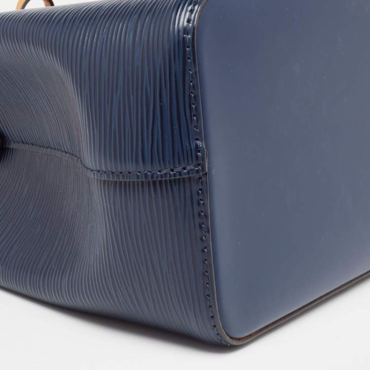Pre Owned Louis Vuitton Indigo/Safran Epi Leather NeoNoe BB Bag