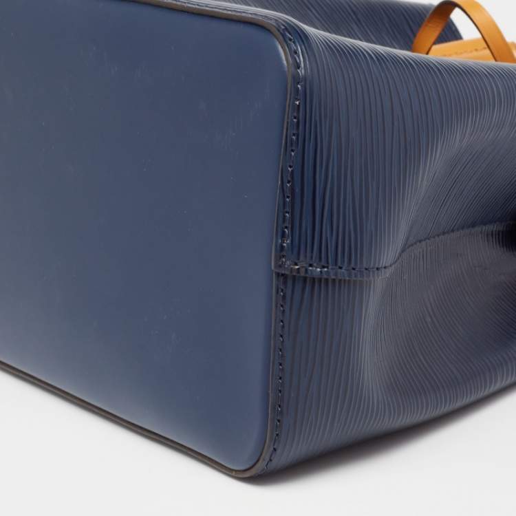 Pre Owned Louis Vuitton Indigo/Safran Epi Leather NeoNoe BB Bag