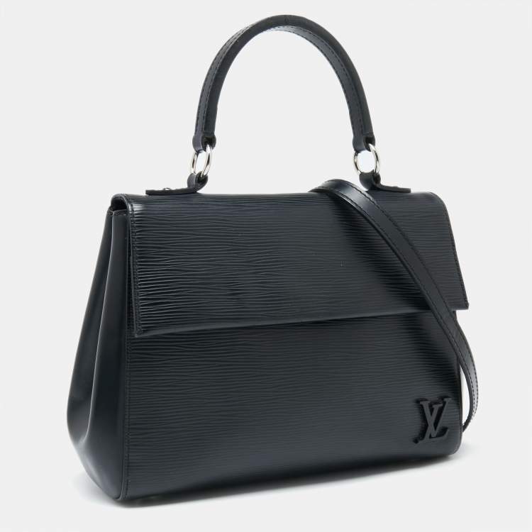 Pre Owned Louis Vuitton Black Epi Leather Cluny BB Bag
