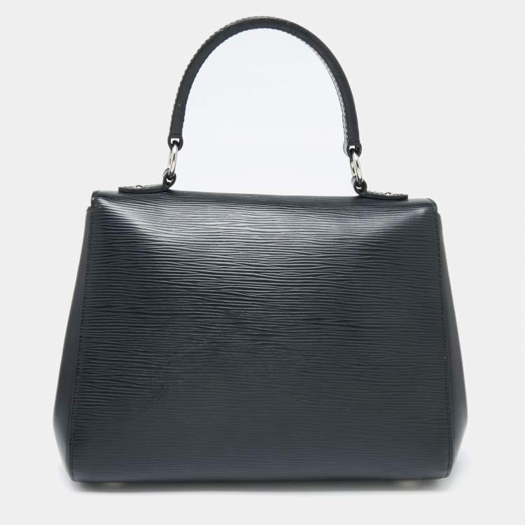 Pre Owned Louis Vuitton Black Epi Leather Cluny BB Bag