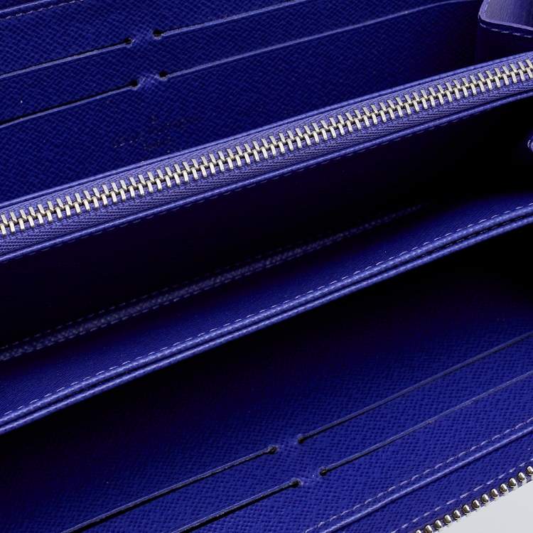 Louis Vuitton Purple EPI Leather Continental Wallet