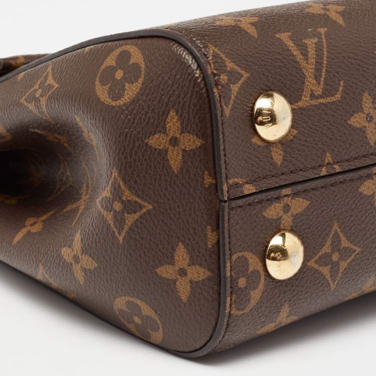 Pre Owned Louis Vuitton Monogram Canvas and Leather Cluny BB Bag