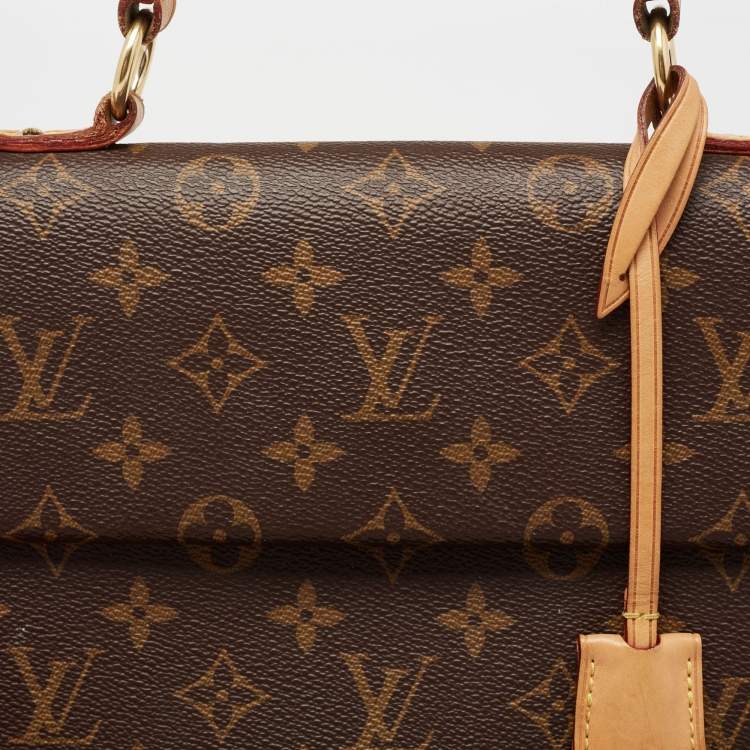 Pre Owned Louis Vuitton Monogram Canvas and Leather Cluny BB Bag