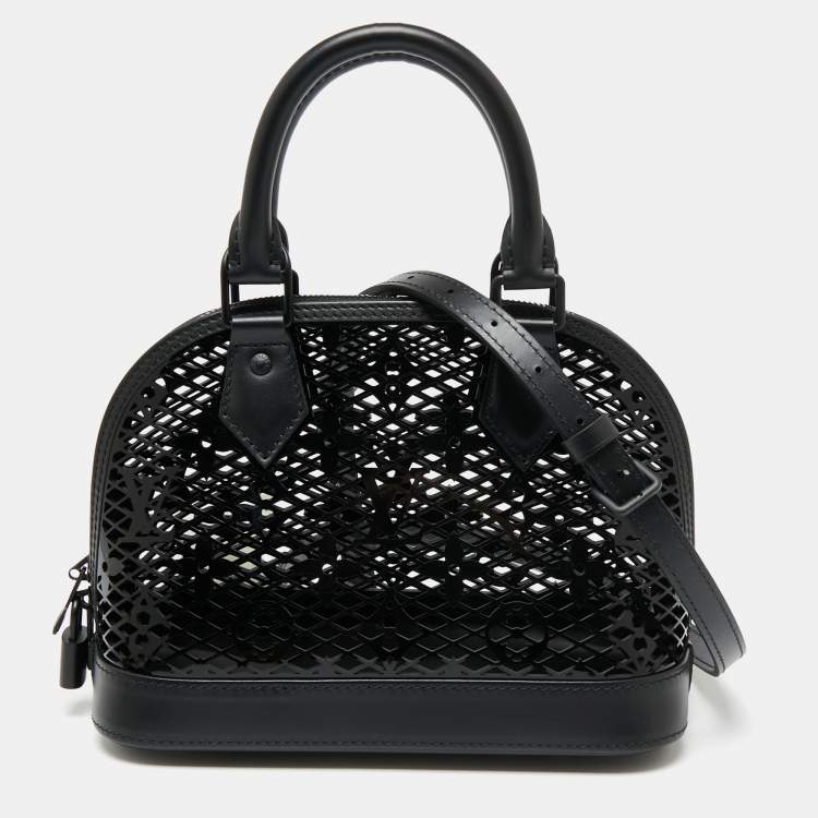 Louis Vuitton Women\'s Alma Handbag Green Patent Leather