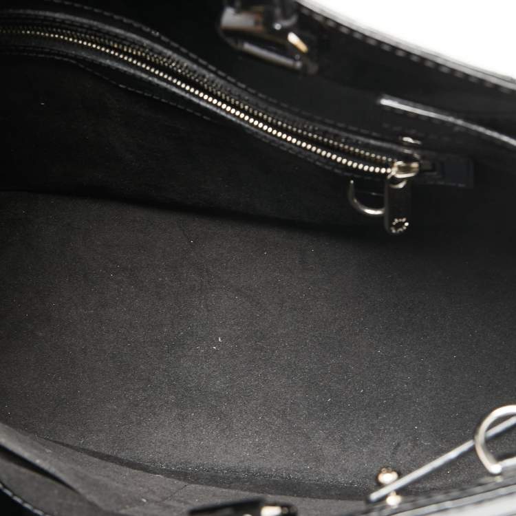Pre Owned Louis Vuitton Black Electric Epi Leather Mirabeau GM Bag