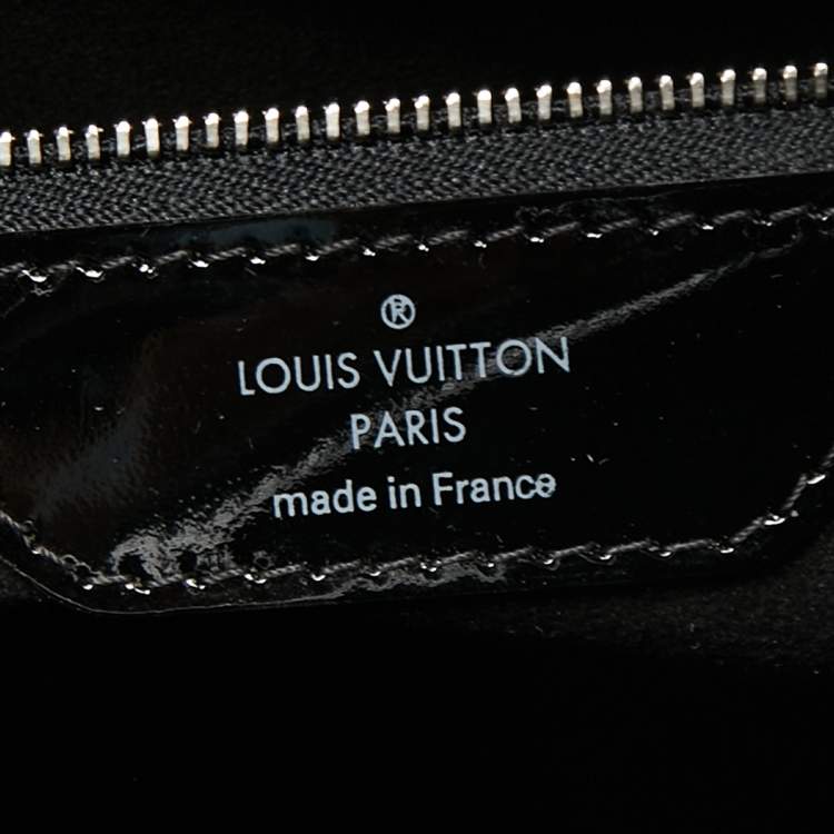 Pre Owned Louis Vuitton Black Electric Epi Leather Mirabeau GM Bag
