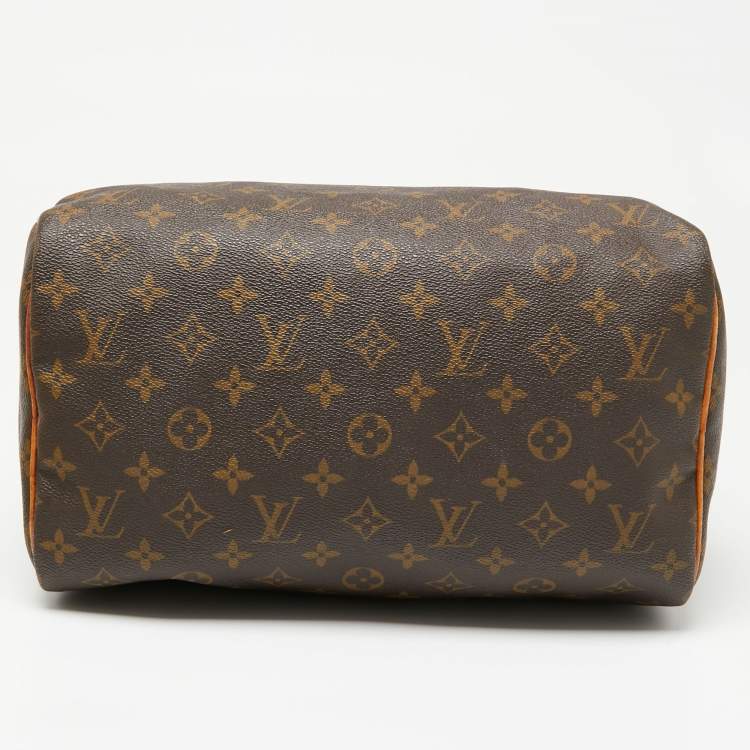 Pre Owned Louis Vuitton Monogram Canvas Speedy 30 Bag