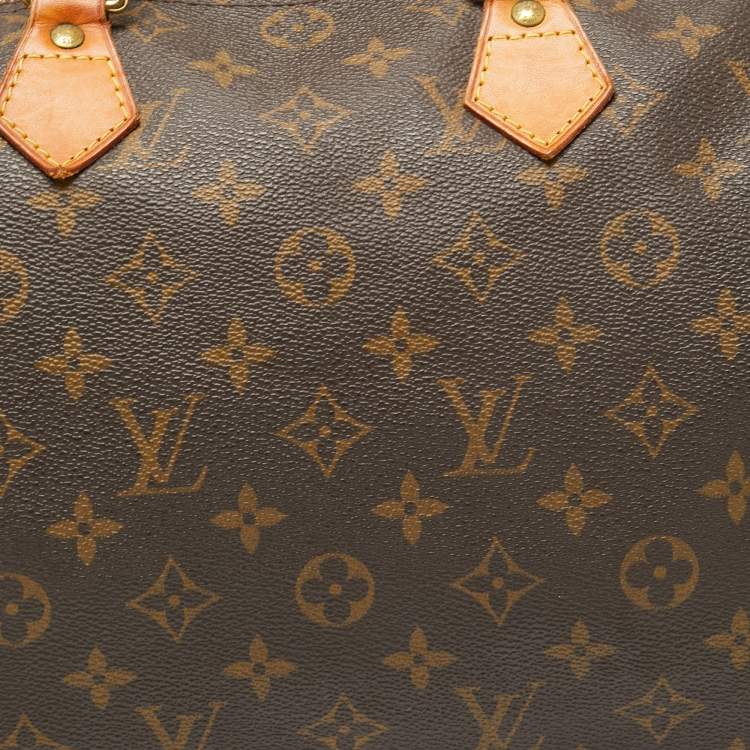Pre Owned Louis Vuitton Monogram Canvas Speedy 30 Bag