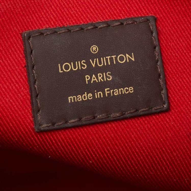 Pre Owned Louis Vuitton Damier Ebene Canvas Croisette Bag