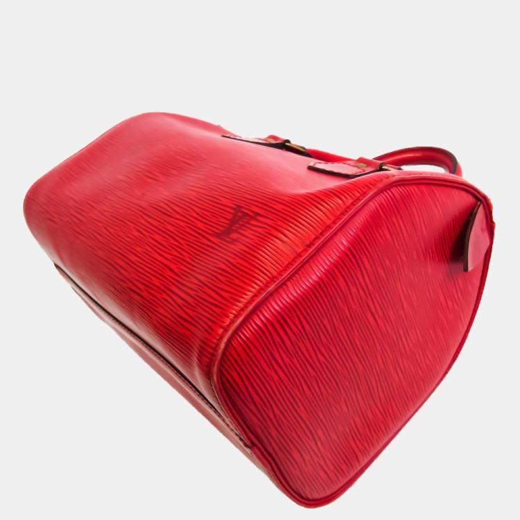Louis Vuitton - Speedy 25 Epi Leather Red