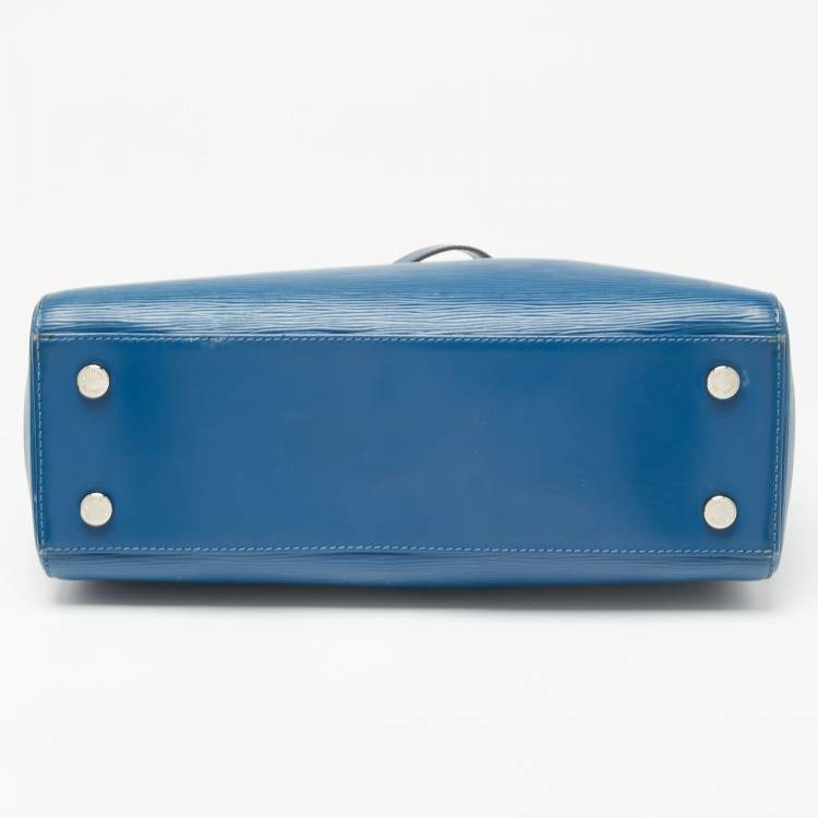 مملوكة مسبقًا Louis Vuitton Cyan Epi Leather Brea MM Bag