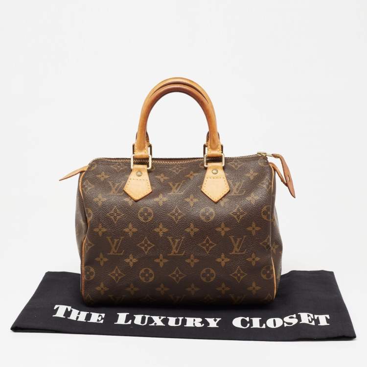 مملوكة مسبقًا Louis Vuitton Monogram Canvas Speedy 25 Bag