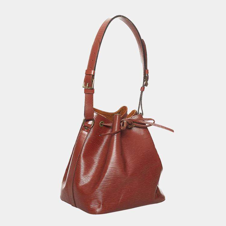 Louis Vuitton, Bags, Vintage Louis Vuitton Petit Noe Bag Brown Epi  Leather