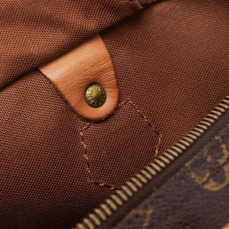 Pre Owned Louis Vuitton Monogram Canvas Speedy 35 Bag